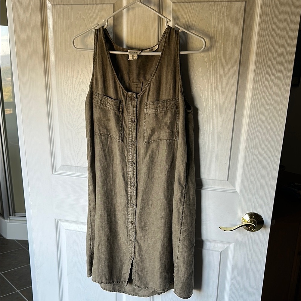 100% Linen Nicole Miller dress